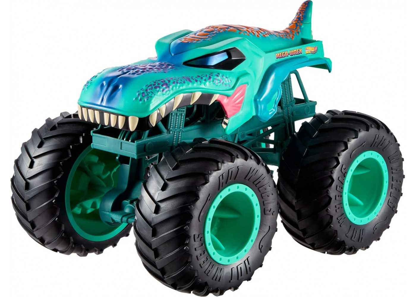 Велика Машинка Хот Вілс Монстр Трак 36 см Мега Рекс Monster Trucks Mega Wrex Hot Wheels JJN46