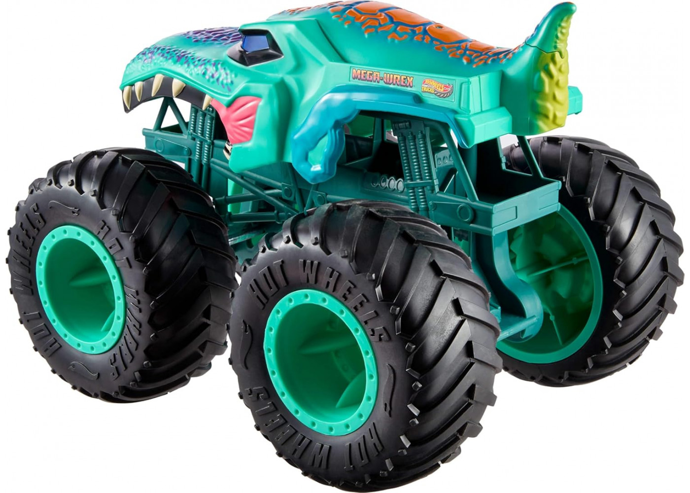 Велика Машинка Хот Вілс Монстр Трак 36 см Мега Рекс Monster Trucks Mega Wrex Hot Wheels JJN46