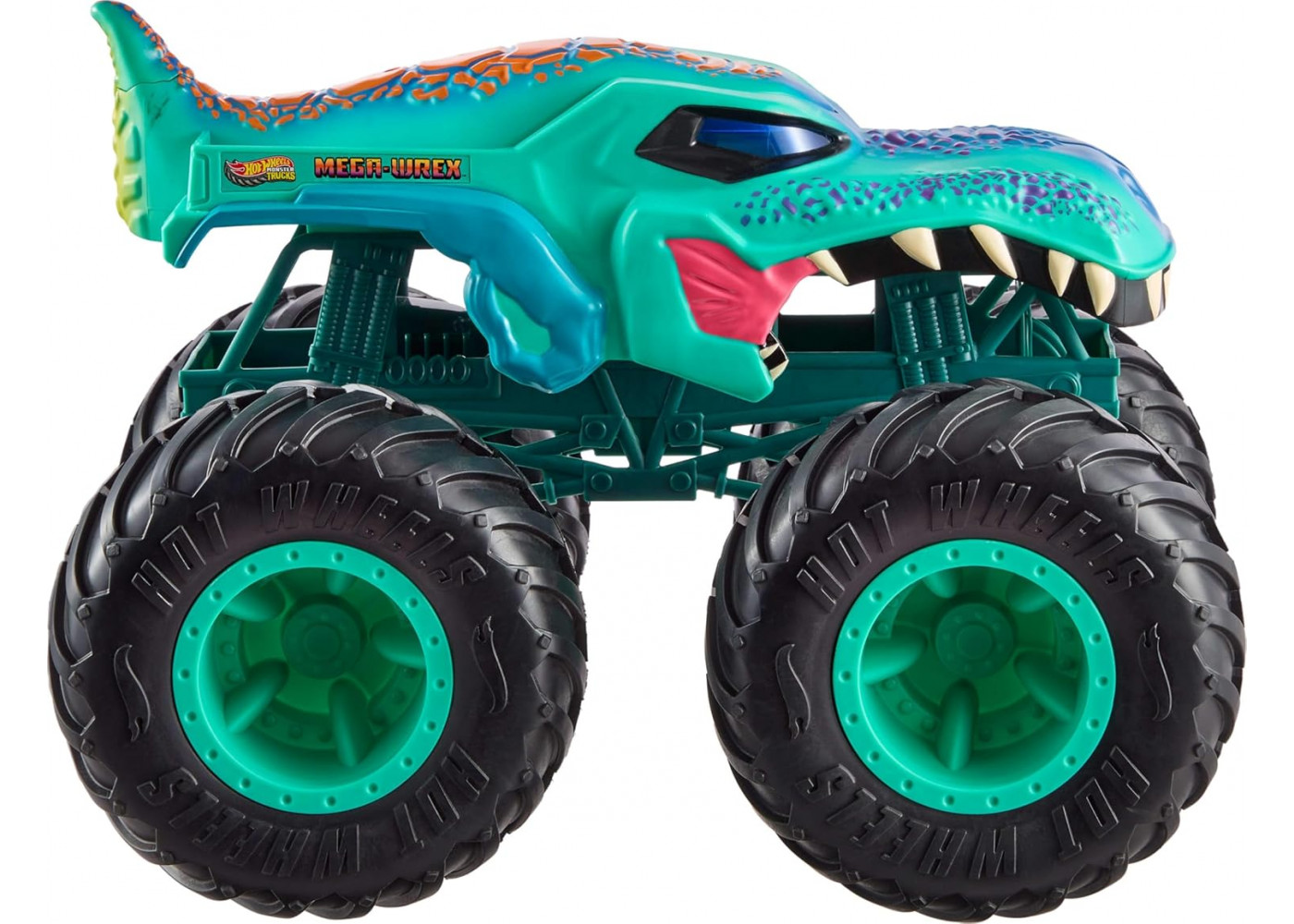 Велика Машинка Хот Вілс Монстр Трак 36 см Мега Рекс Monster Trucks Mega Wrex Hot Wheels JJN46