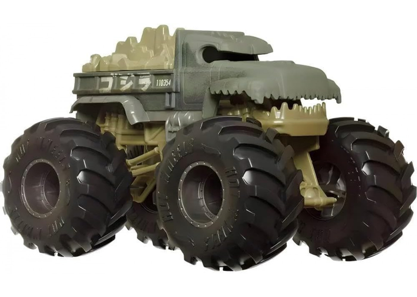 Машинка Хот Вилс Монстр Трак 1:24 Годзилла Monster Trucks Godzilla Hot Wheels HKM50