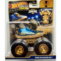Машинка Хот Вілс Монстр Трак 1:64 Monster Trucks Sneakerhead Trophy Champions Mattel JMV66