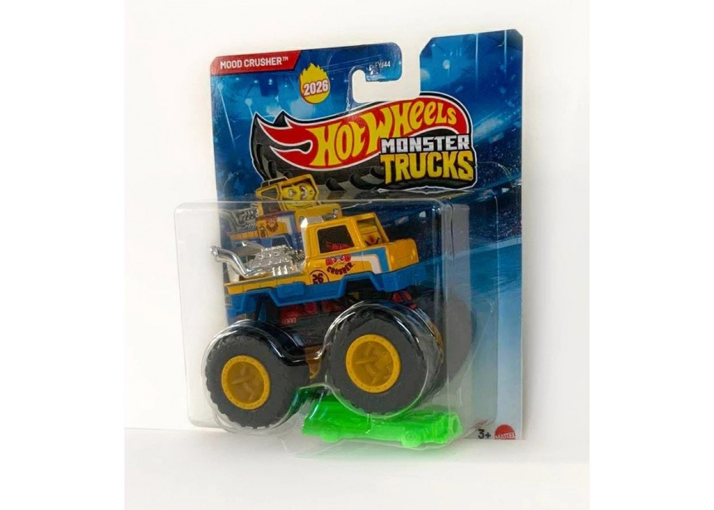 Машинка Хот Вилс Монстр Трак 1:64 Monster Trucks Mood Crusher Hot Wheels JHY24