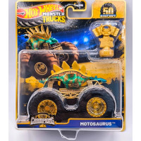 Машинка Хот Вілс Монстр Трак 1:64 Monster Trucks Motosaurus Trophy Champions Mattel JDV06