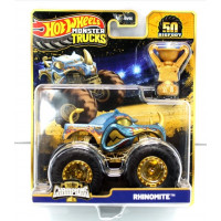 Машинка Хот Вилс Монстр Трак 1:64 Monster Trucks Rhinomite Trophy Champions Mattel JDV03