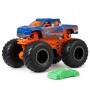 Машинка Хот Вілс Монстр Трак Ніссан Фронтіер 1:64 Monster Trucks Nissan Frontier Hot Wheels JKJ82