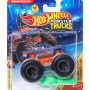 Машинка Хот Вілс Монстр Трак Ніссан Фронтіер 1:64 Monster Trucks Nissan Frontier Hot Wheels JKJ82