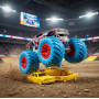 Машинка Хот Вілс Монстр Трак 1:64 Monster Trucks Roarin Engine Hot Wheels JHY66