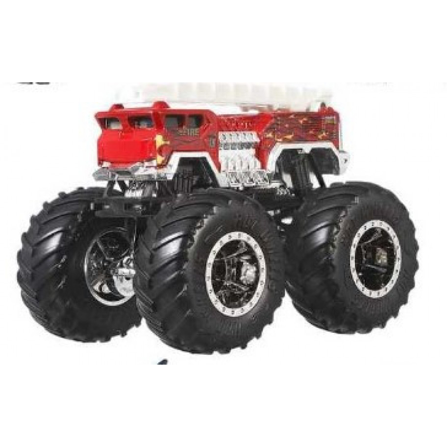 Машинка Хот Вілс Монстр Трак 5 Аларм із набору 1:64 Monster Trucks 5 Alarm Hot Wheels GGC61-11