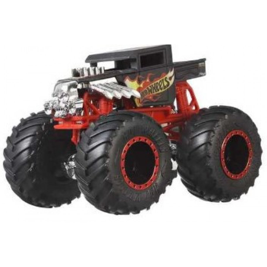 Машинка Хот Вилс Монстр Трак Бон Шейкер из набора 1:64 Monster Trucks Bone Shaker Hot Wheels GGC61-7
