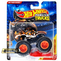 Машинка Хот Вілс Монстр Тигрова Акула 1:64 Monster Trucks HW Tiger Shark Mattel JKJ90