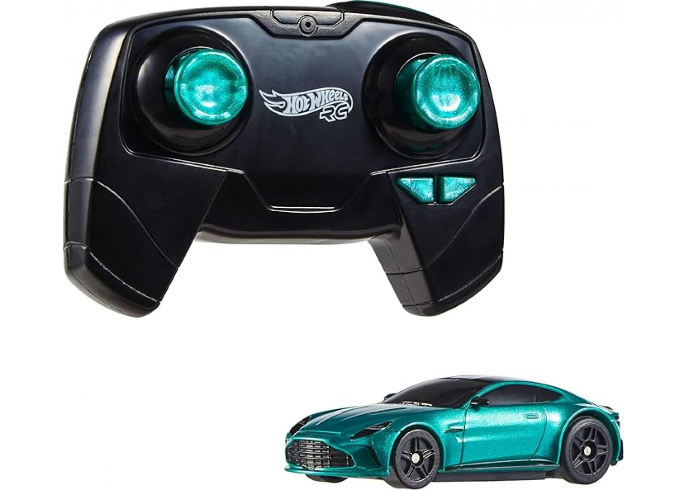 Машинка Хот Вілс Астон Мартін Вантаж 1:64 на Пульті Управління для Трека Hot Wheels Aston Martin Vantage Mattel JHW59