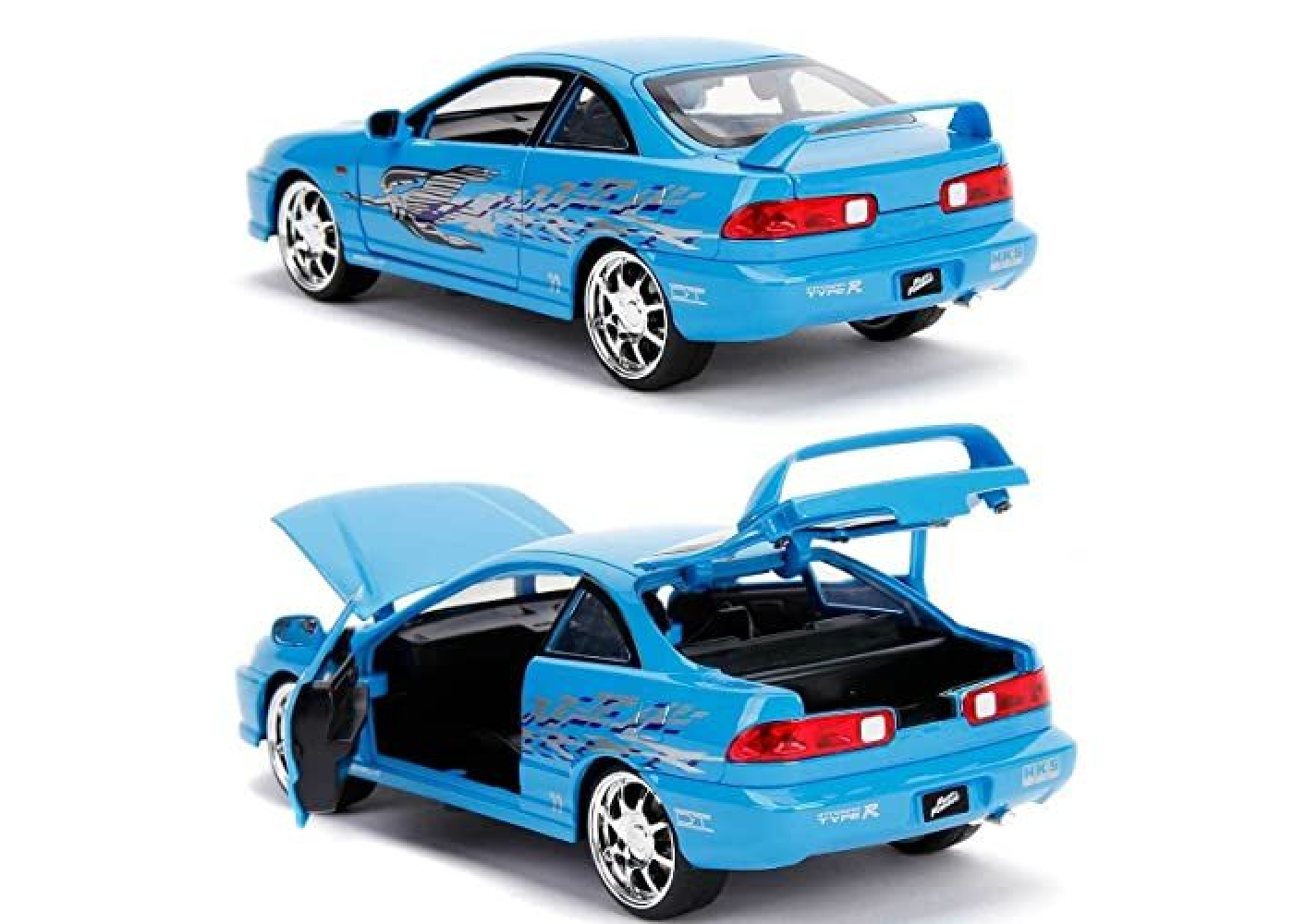 Машинка Акура Интегра Мии Форсаж 1:24 Mia's Acura Integra Fast & Furious Jada Toys 30739