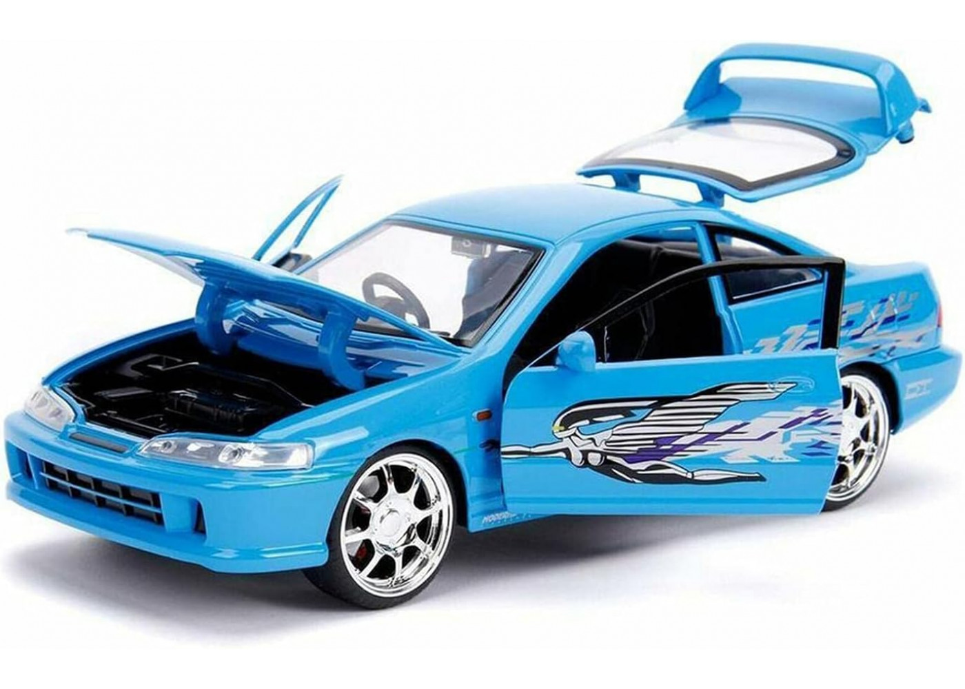 Машинка Акура Интегра Мии Форсаж 1:24 Mia's Acura Integra Fast & Furious Jada Toys 30739