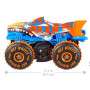 Машинка Хот Вилс 1:15 Монстр Трак Тигровая Акула на Пульте Monster Trucks RC Tiger Shark Hot Wheels JFR39