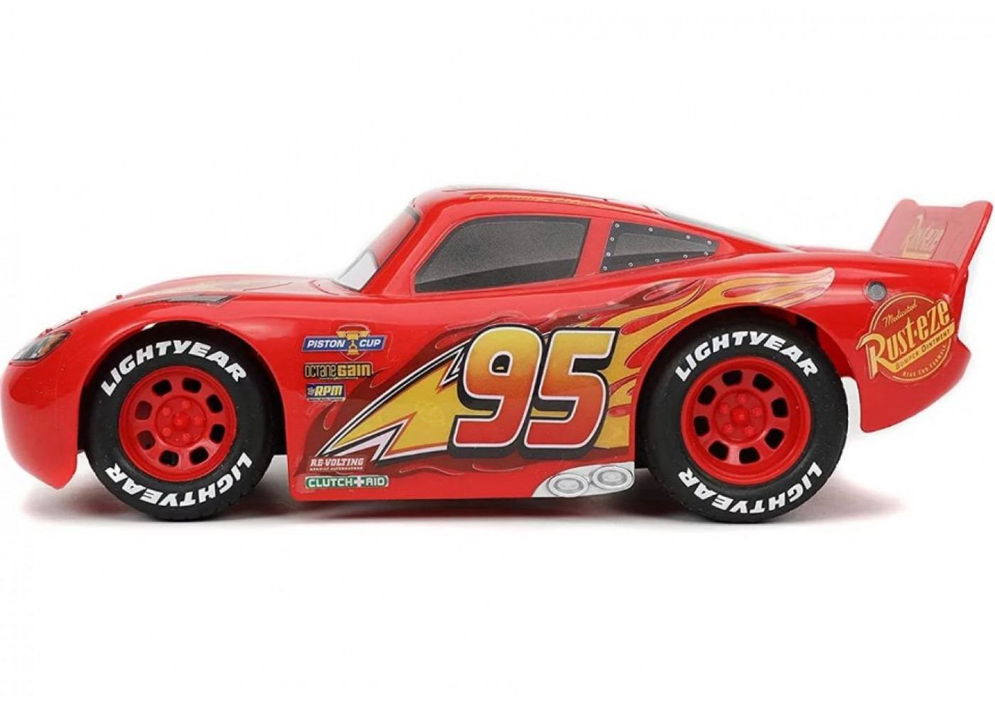 Машинка Тачки Блискавка Маквін 1:24 (Уцінка) на Пульті Управління Cars McQueen Jada Toys B32232