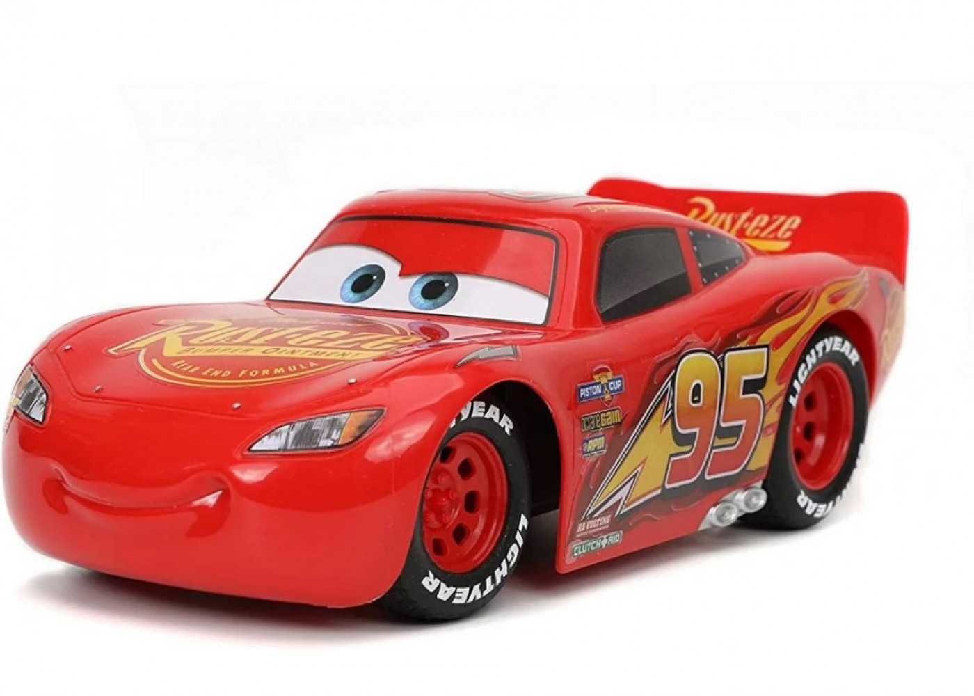 Машинка Тачки Блискавка Маквін 1:24 (Уцінка) на Пульті Управління Cars McQueen Jada Toys B32232