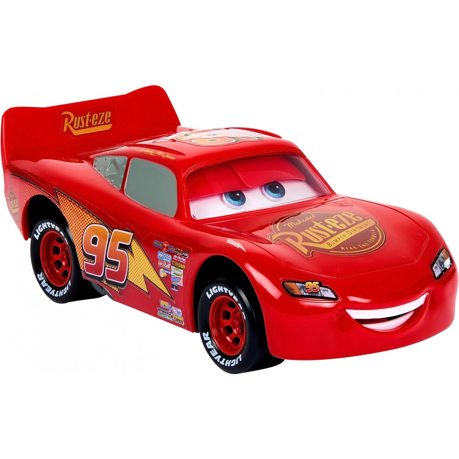 Машинка Тачки Блискавка Маквін з Оками і Ртом, що рухаються Cars McQueen Mattel HPH64