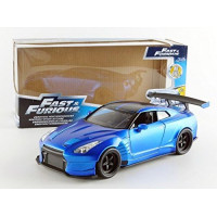 Машинка Форсаж Ніссан GT-R R35 Бен Сопра Брайан 1:24 Brian's Nissan GT-R R35 Ben Sopra Jada Toys 98271