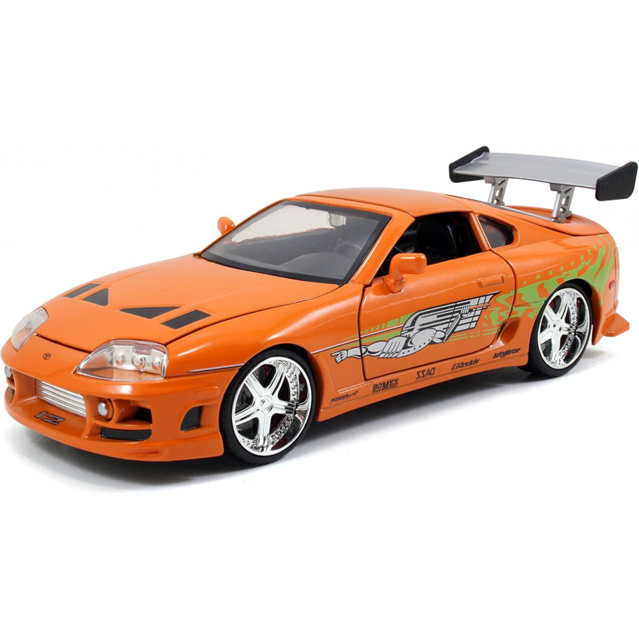 Машинка Toyota Супра Форсаж 1:24 Toyota Supra Fast Furious Jada Toys 97168