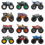 Машинки Хот Вілс Монстр Трак 12 шт Monster Trucks Hot Wheels GGC61