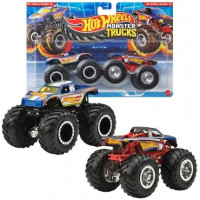 Машинки Хот Вилс Монстр Трак 1:64 Monster Trucks Racing 1 vs Racing 4 Hot Wheels JCC83