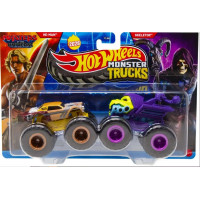 Машинки Хот Вілс Монстр Трак 1:64 Monster Trucks He-Man vs Skeletor Mattel JLV78