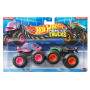 Машинки Хот Вілс Монстр Трак 1:64 Monster Trucks Piran-Ahhhh vs Shark Wreak Mattel JLV82