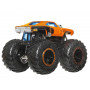 Машинки Хот Вилс Монстр Трак 1:64 Monster Trucks Slam Prix/Prix Collision vs Dodge Charger Mattel JHY87