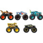 Набор 5 машинок  Хот Вилс Монстр Трак Monster Trucks Crash Crew Hot Wheels JFF65