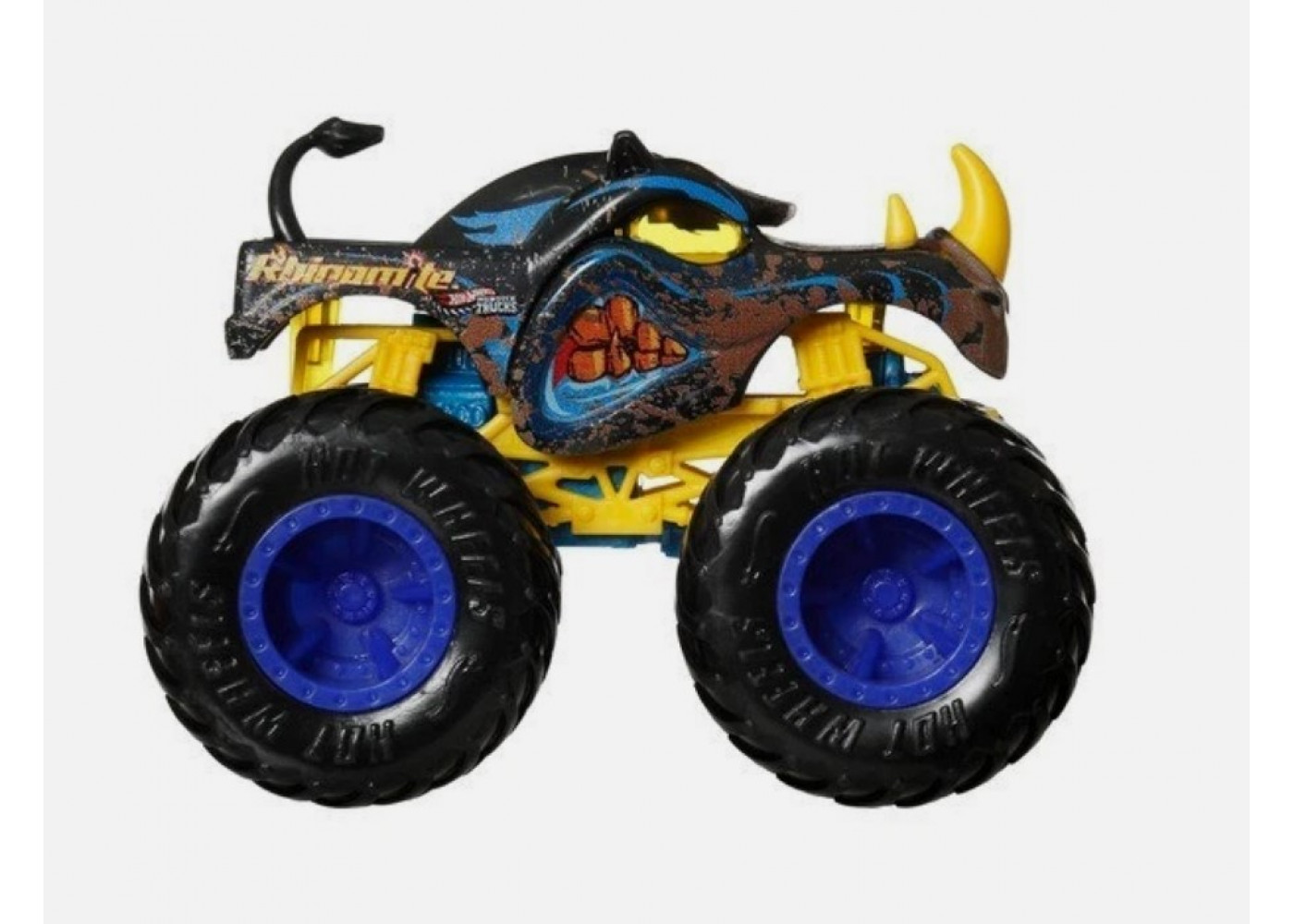 Машинки Хот Вилс Монстр Трак 1:64 Monster Trucks Rhinomite vs Lion's Share Mattel JHY82
