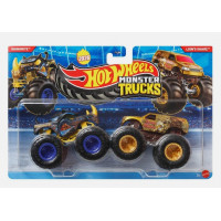 Машинки Хот Вилс Монстр Трак 1:64 Monster Trucks Rhinomite vs Lion's Share Mattel JHY82