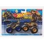 Машинки Хот Вилс Монстр Трак 1:64 Monster Trucks Rhinomite vs Lion's Share Mattel JHY82