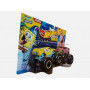 Машинки Хот Вилс Монстр Трак 1:64 Monster Trucks Spongebob Squarepants vs Patrick Mattel JCC81