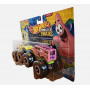 Машинки Хот Вилс Монстр Трак 1:64 Monster Trucks Spongebob Squarepants vs Patrick Mattel JCC81