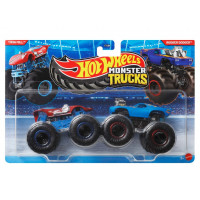 Машинки Хот Вилс Монстр Трак 1:64 Monster Trucks Twin Mill vs Rodger Dodger Mattel JLV80