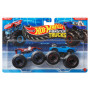 Машинки Хот Вилс Монстр Трак 1:64 Monster Trucks Twin Mill vs Rodger Dodger Mattel JLV80