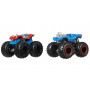 Машинки Хот Вилс Монстр Трак 1:64 Monster Trucks Twin Mill vs Rodger Dodger Mattel JLV80