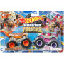 Машинки Хот Вилс Монстр Трак Monster Trucks CARBONATOR HW FLOAT vs 1 BAD SCOOP Hot Wheels HDG13