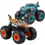 Машинки Хот Вилс Монстр Трак Monster Trucks Mega Wrex and Tiger Shark Hot Wheels HWN63