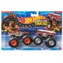 Машинки Хот Вілс Монстр Трак 1:64 Monster Trucks HW Tiger Shark vs 5 Alarm Series Hot Wheels Mattel JCC76