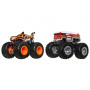 Машинки Хот Вілс Монстр Трак 1:64 Monster Trucks HW Tiger Shark vs 5 Alarm Series Hot Wheels Mattel JCC76