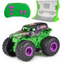 Джип Монстер Джем Грейв Диггер на пульте с трамплином 1:64 Monster Jam Grave Digger RC Spin Master 6069772