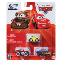 Набір 3 машинки метал Тачки Disney Pixar Cars Mini Racers 2024 Mattel HXY64