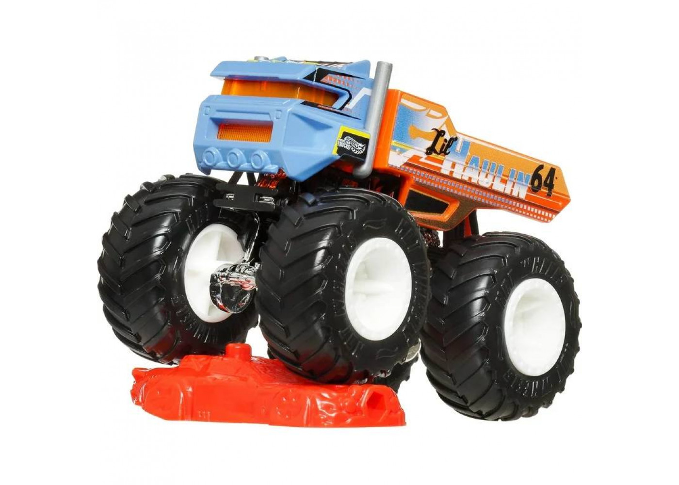Набор 5 машинок  Хот Вилс Монстр Трак Hot Wheels Monster Trucks Crash Crew Mattel JMJ90