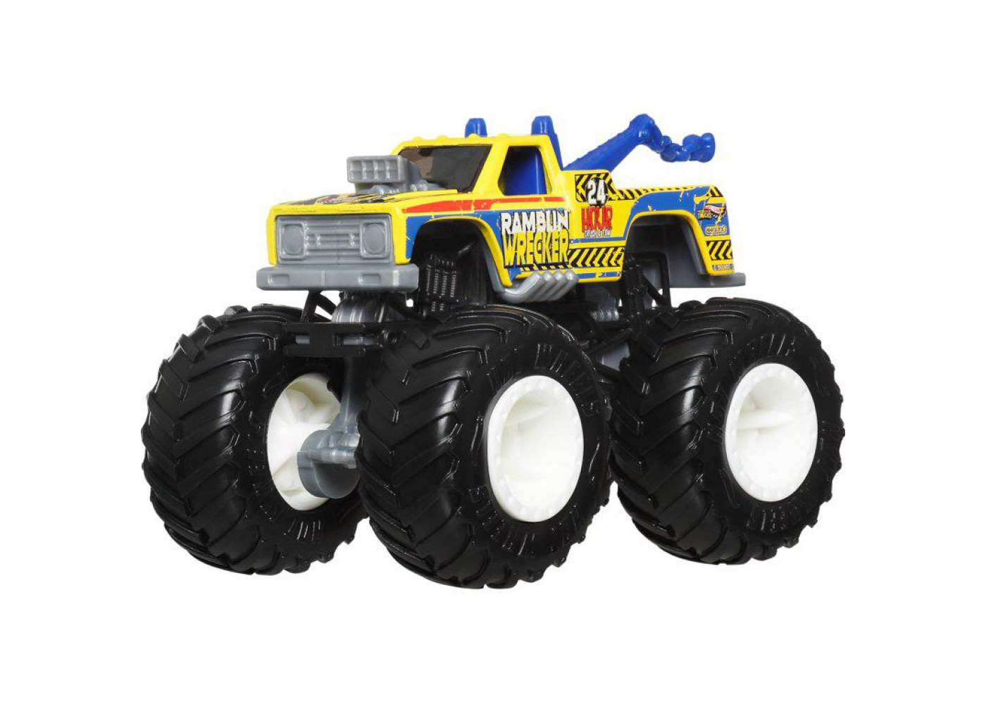 Набор 5 машинок  Хот Вилс Монстр Трак Hot Wheels Monster Trucks Crash Crew Mattel JMJ90