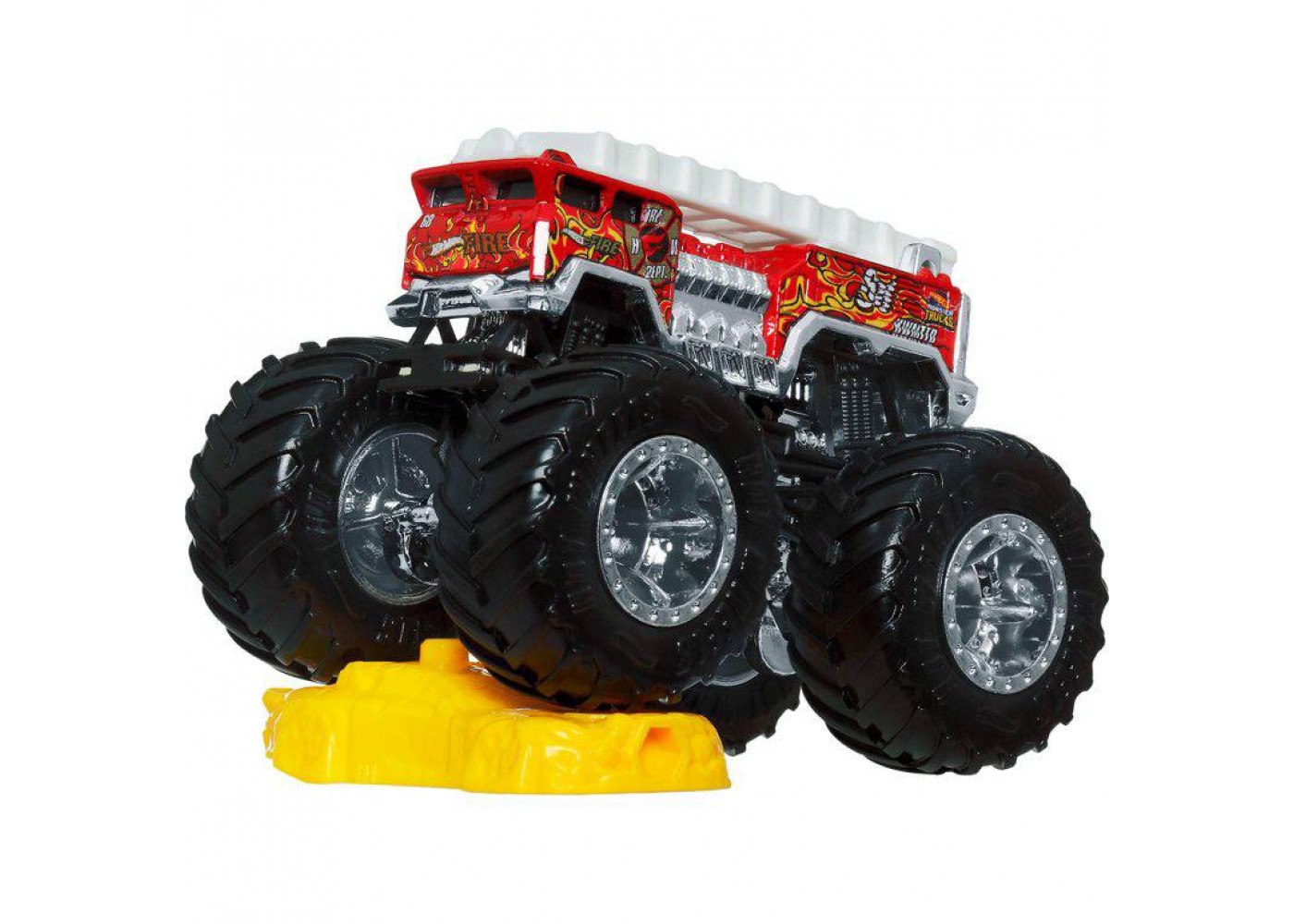 Набор 5 машинок  Хот Вилс Монстр Трак Hot Wheels Monster Trucks Crash Crew Mattel JMJ90