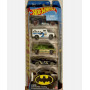 Набор Хот Вилс Бетмен из 5 машинок Hot Wheels Batman Mattel JKG08