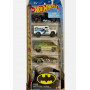Набор Хот Вилс Бетмен из 5 машинок Hot Wheels Batman Mattel JKG08