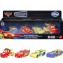 Набор из 4 Светящихся в Темноте Машинок Тачки в Масштабе 1:55 Disney Pixar Cars Glow Racers Mattel 16258
