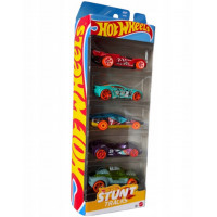 Набор из 5 Машинок Хот Вилс Stunt Tracks Hot Wheels Mattel JBJ81